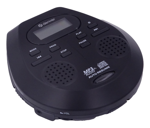 Denver Discman Denver DMP-395B czarny - 1535005 - zdjęcie 3